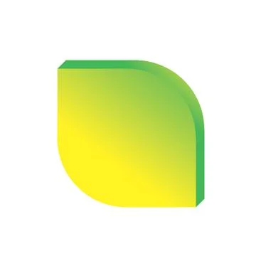 Lime isometric Stock Illustration