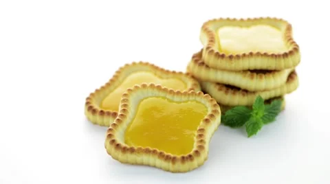 Lime jam tartlets Video stock 40320640