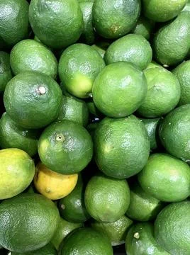 Lime (Jeruk nipis) Stock Photos