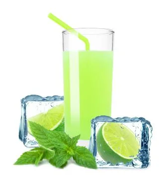 Lime juice Stock Photos