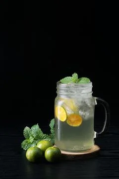 Lime Juice Stock Photos