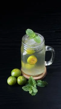 Lime Juice Stock Photos