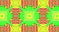 Lime kaleidoscope background, loop HD Footage