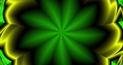 Lime kaleidoscope Stock Footage 162652383