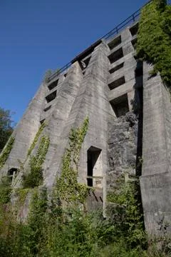 Lime kiln 스톡 사진