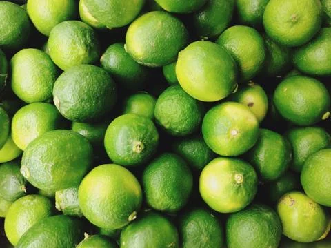 Lime a lot for abstract background Stock Photos