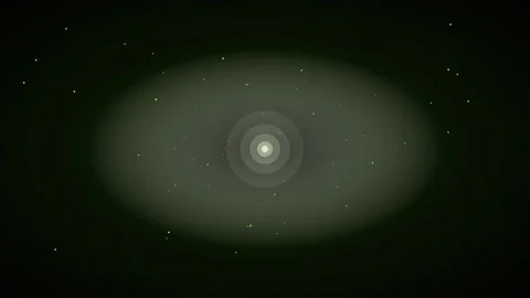 Lime network constellation abstract technology background 스톡 동영상 342632988
