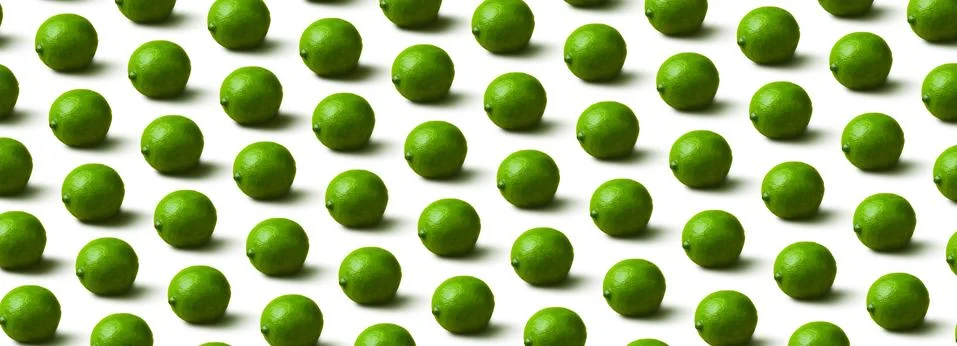 Lime pattern isolated Stock Photos