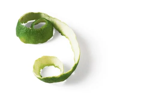 Lime peel Stock Photos