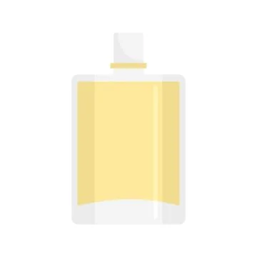 Lime perfume icon, flat style Illustration