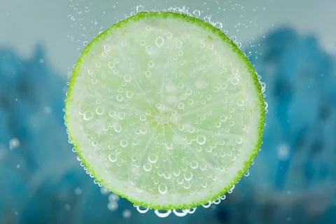 Lime refresher concept Stock Photos