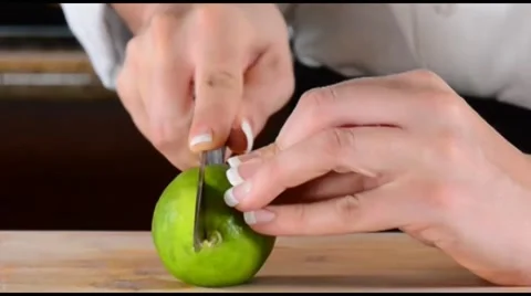 Lime Single Slice Stock Footage 40478019