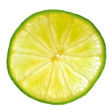 Lime slice Foto stock