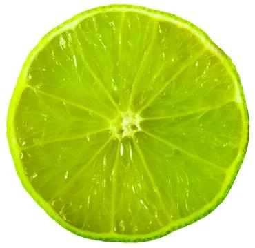 Lime slice Stock Photos