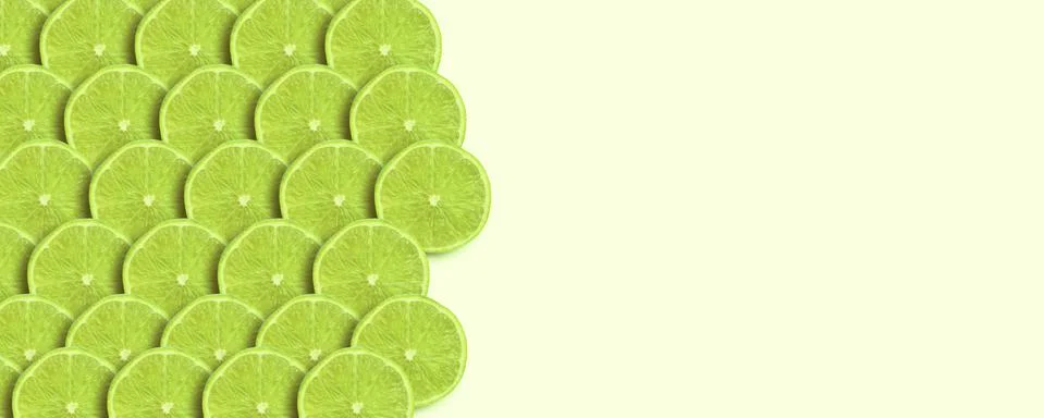 Lime with space for text Stock Photos
