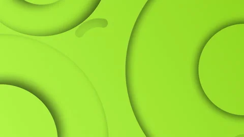 Lime volume circle animated background Video stock 172569747