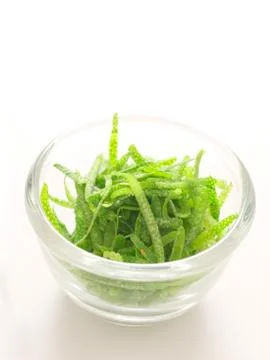 Lime zest Stock Photos