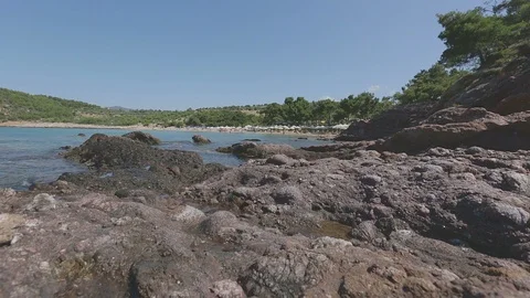 Limenas on Thassos island 库存影片 87564441