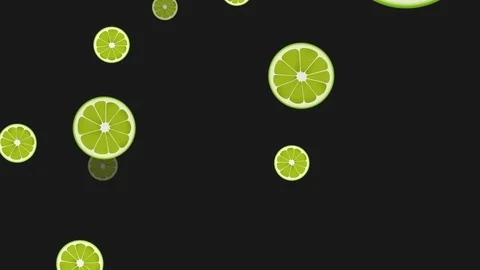 Limes 4K 60fps Background Stock Footage 111537342
