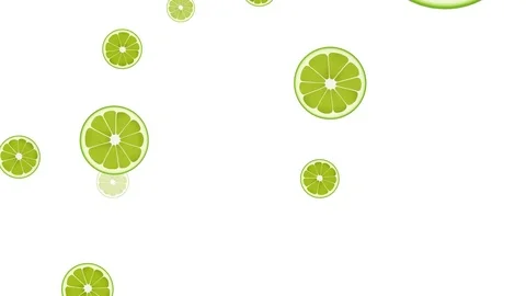 Limes 4K 60fps Background Stock Footage 111537343