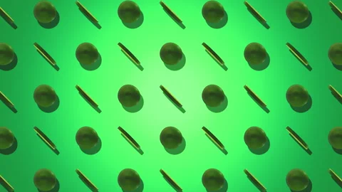 Limes Background Loop Stock Footage 247795613