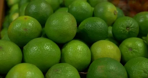 Limes CU Stock Footage 75382452