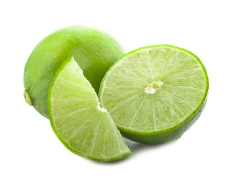 Limes isolated on the white background Stock-Fotos