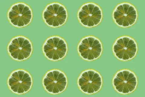 Limes pattern Stock Photos