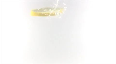 Limes in the water Full HD Stock Footage 2953060