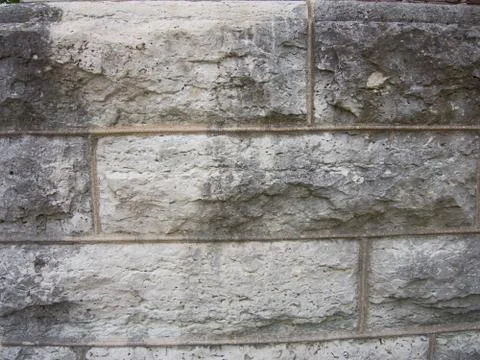 Limestone Block Wall Stock Photos