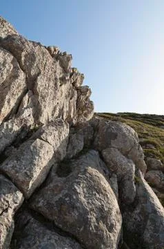 Limestone formation Stock Photos