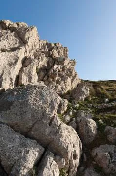 Limestone formation Stock Photos