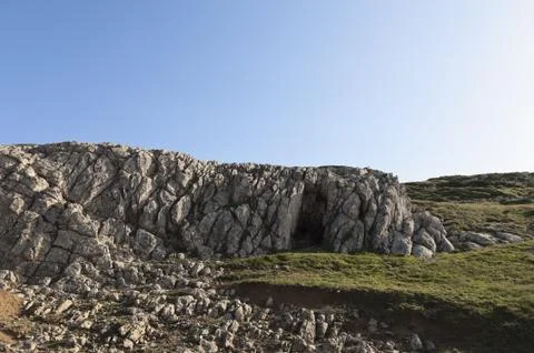 Limestone formation Stock Photos