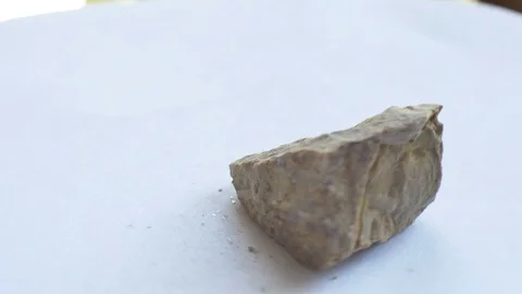 Limestone Geological Sample Stock Footage 93844808