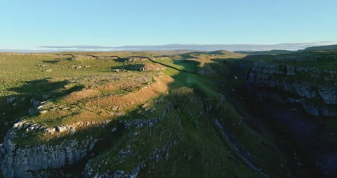Limestone gorge in Yorkshire Dales Stock Footage 335260300