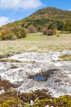 Limestone landscape Stock Photos