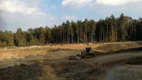 LIMESTONE - Pit     mine 1. from 5 Stock Photos