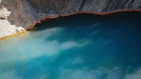 Limestone Quarry Stock Footage 113527673