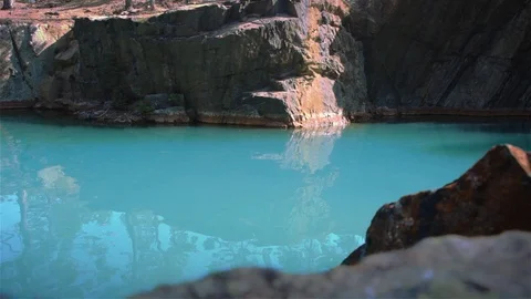 Limestone Quarry Stock Footage 113527698