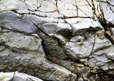 Limestone rock texture Stock Photos