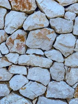 Limestone Rock Wall Stock Photos