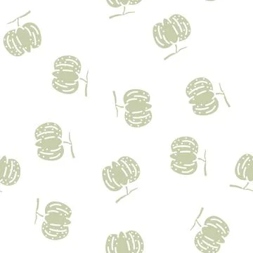 Limetta sweet lemon glyph vector seamless pattern Illustrazione stock