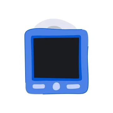 Limit shower timer cartoon vector illustration Illustrazione stock