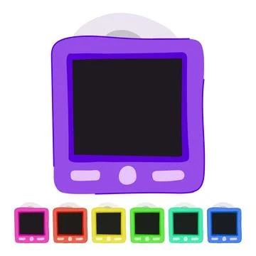 Limit shower timer vector cartoon graphic イラスト素材