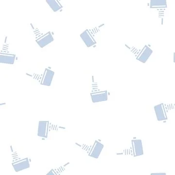Limit switch glyph vector seamless pattern Stock Illustration