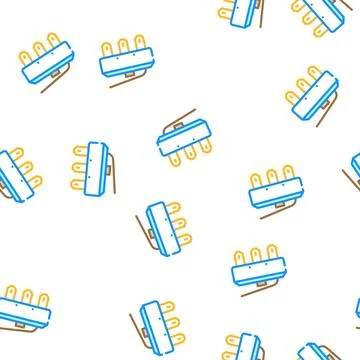 Limit switch vector seamless pattern イラスト素材