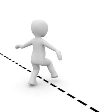 Limit violations Stock Illustration