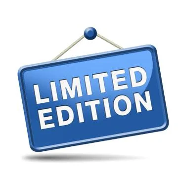 Limited edition icon Stock Illustration