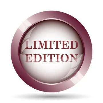 Limited edition icon. Internet button on white background.. Stock Illustration