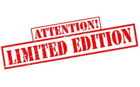 Limited edition Illustrazione stock
